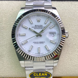 Rolex Datejust M126334-0009 Clean Factory Hot Replica Watches White Dial - Hot Replica Watches