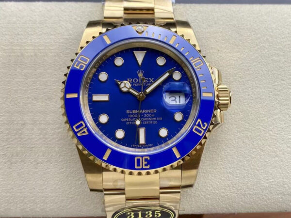 Rolex Submariner M116618LB-0003 Clean Factory Hot Replica Watches Blue Case - Hot Replica Watches