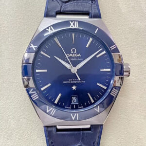 Omega Constellation 131.33.41.21.03.001 VS Factory Hot Replica Watches Blue Strap - Hot Replica Watches