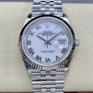 Rolex Datejust M126234-0025 VS Factory Hot Replica Watches White Dial - Hot Replica Watches