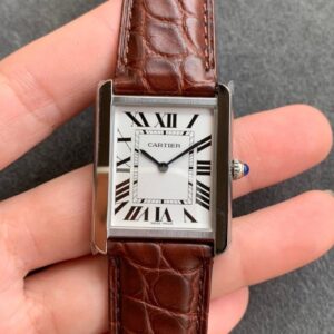 Cartier Tank WSTA0028 K11 Factory Hot Replica Watches White Dial - Hot Replica Watches