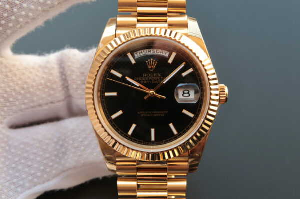 Rolex Day Date M228238-0004 EW Factory Hot Replica Watches Gold Case - Hot Replica Watches