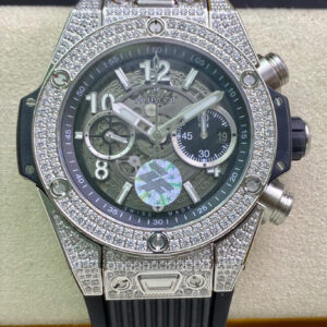 Hublot BIG BANG 421.NX.1170.RX.1704 ZF Factory Hot Replica Watches Black Strap - Hot Replica Watches