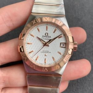 Omega Constellation 123.20.38.21.02.007 VS Factory Hot Replica Watches White Dial - Hot Replica Watches