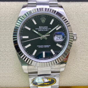 Rolex Datejust M126334-0017 Clean Factory Hot Replica Watches Black Dial - Hot Replica Watches
