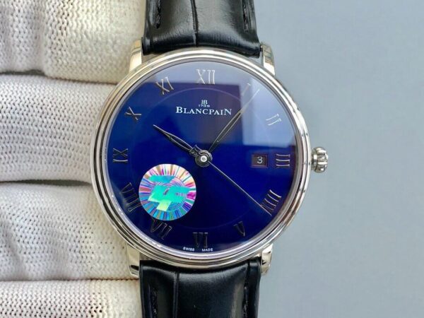 Blancpain Villeret 6551-1127-55B ZF Factory Hot Replica Watches Black Strap - Hot Replica Watches