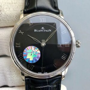 Blancpain Villeret 6551-1127-55B ZF Factory Hot Replica Watches Black Strap - Hot Replica Watches