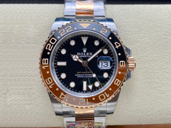 Rolex GMT Master II M126711chnr-0002 Clean Factory Hot Replica Watches Steel Strap - Hot Replica Watches