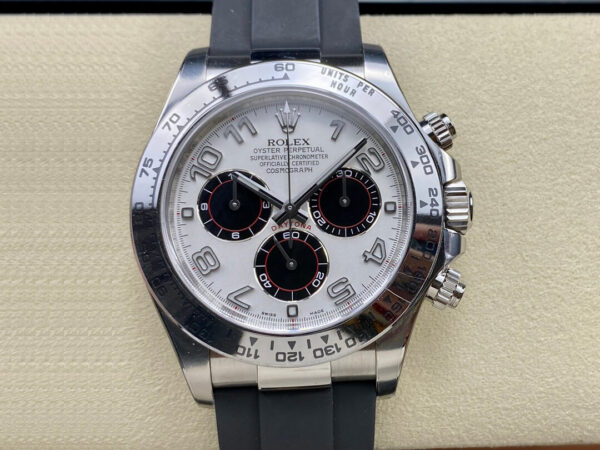 Rolex Daytona 116519 Clean Factory Hot Replica Watches Silver Case - Hot Replica Watches