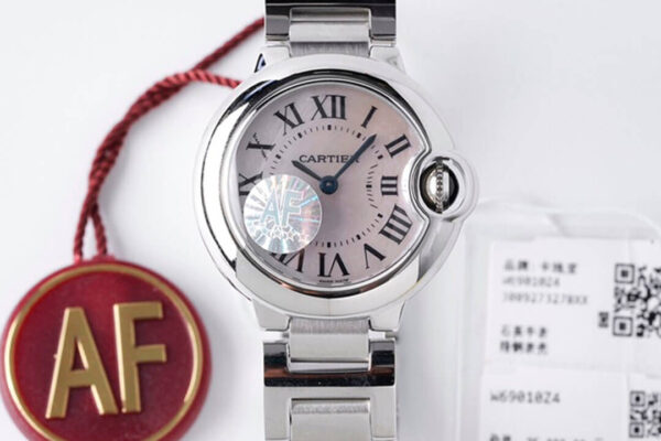 Cartier Ballon Bleu AF Factory Hot Replica Watches Mother-Of-Pearl Dial - Hot Replica Watches