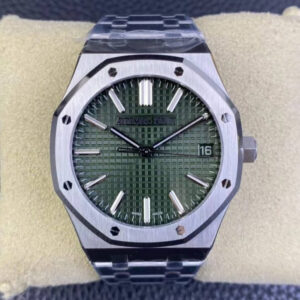 Audemars Piguet Royal Oak 15510ST.OO.1320ST.04 ZF Factory Hot Replica Watches Dark Green Dial - Hot Replica Watches
