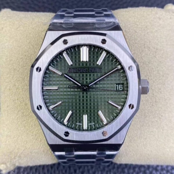 Audemars Piguet Royal Oak 15510ST.OO.1320ST.04 ZF Factory Hot Replica Watches Dark Green Dial - Hot Replica Watches