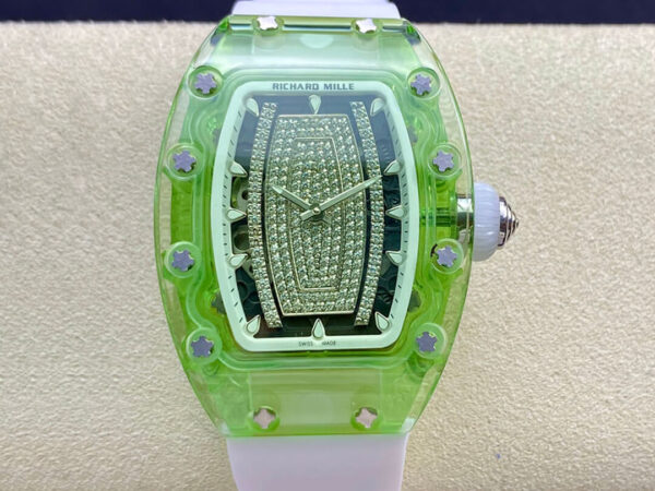 Richard Mille RM07-02 RM Factory Hot Replica Watches Green Case - Hot Replica Watches