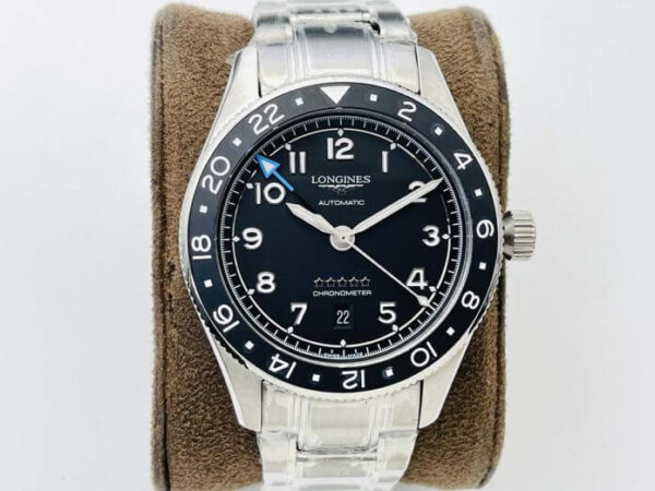 Longines Spirit L3.812.4.53.6 LG Factory Hot Replica Watches Black Dial - Hot Replica Watches