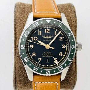 Longines Spirit L3.812.4.63.2 LG Factory Hot Replica Watches Orange Strap - Hot Replica Watches