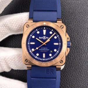 Bell & Ross BR 03-92 Hot Replica Watches Blue Strap - Hot Replica Watches