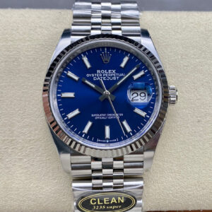 Rolex Datejust M126234-0017 Clean Factory Hot Replica Watches Dark Blue Dial - Hot Replica Watches