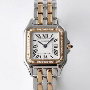 Cartier Panthere W3PN0007 BV Factory Hot Replica Watches White Dial - Hot Replica Watches
