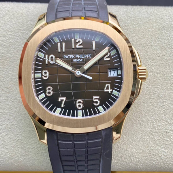 Patek Philippe Aquanaut 5167R-001 3K Factory Hot Replica Watches Gold Case - Hot Replica Watches