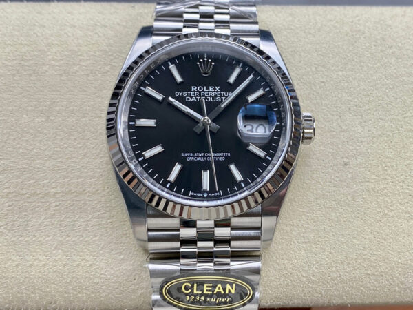 Rolex Datejust M126234-0015 Clean Factory Hot Replica Watches Steel Strap - Hot Replica Watches