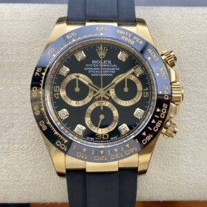 Rolex Daytona M116518ln-0078 Clean Factory Hot Replica Watches Diamond Black Dial - Hot Replica Watches