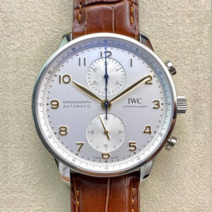 IWC Portugieser IW371604 ZF Factory Hot Replica Watches Brown Strap - Hot Replica Watches