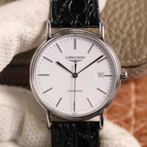 Longines Presence L4.790.4.12.2 KY factory Hot Replica Watches Black Strap - Hot Replica Watches