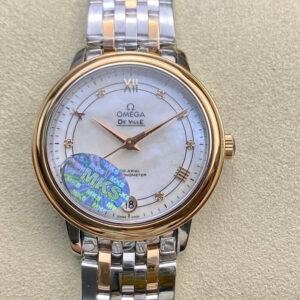 Omega De Ville MKS Factory Hot Replica Watches Rose Gold - Hot Replica Watches