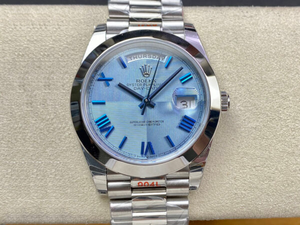 Rolex Day Date M228206-0001 EW Factory Hot Replica Watches Steel Strap - Hot Replica Watches
