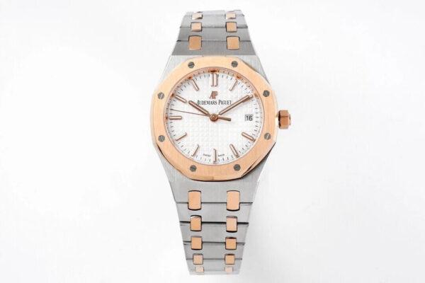 Audemars Piguet Royal Oak 77350SR.OO.1261SR.01 8F Factory Hot Replica Watches White Dial - Hot Replica Watches