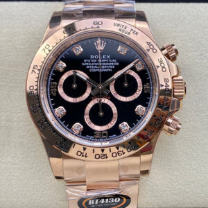 Rolex Daytona M116505-0015 BT Factory Hot Replica Watches Black Dial - Hot Replica Watches