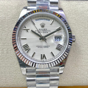 Rolex Day Date 228239-83419 EW Factory Hot Replica Watches White Dial - Hot Replica Watches