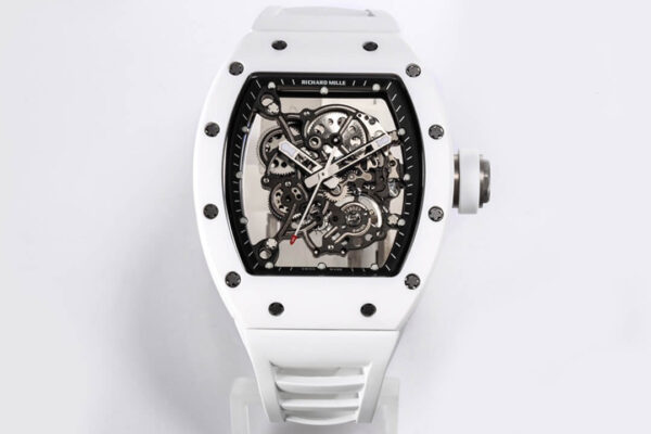Richard Mille RM-055 BBR Factory Hot Replica Watches White Case - Hot Replica Watches