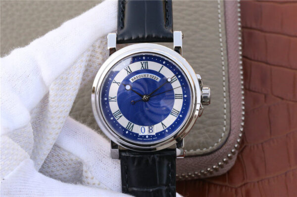 Breguet Marine 5817 Hot Replica Watches Blue Dial - Hot Replica Watches