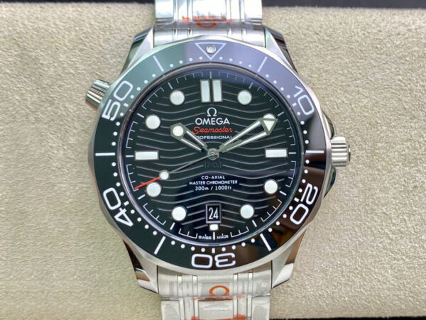 Omega Seamaster 210.30.42.20.01.001 OR Factory Hot Replica Watches Black Dial - Hot Replica Watches