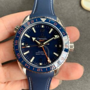 Omega Seamaster 232.32.44.22.03.001 VS Factory Hot Replica Watches Blue Strap - Hot Replica Watches
