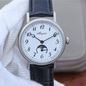 Breguet Classique 9088BB/29/964/DD0D TW Factory Hot Replica Watches Black Strap - Hot Replica Watches