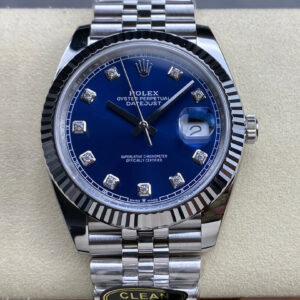 Rolex Datejust M126334-0016 Clean Factory Hot Replica Watches Dark Blue Dial - Hot Replica Watches