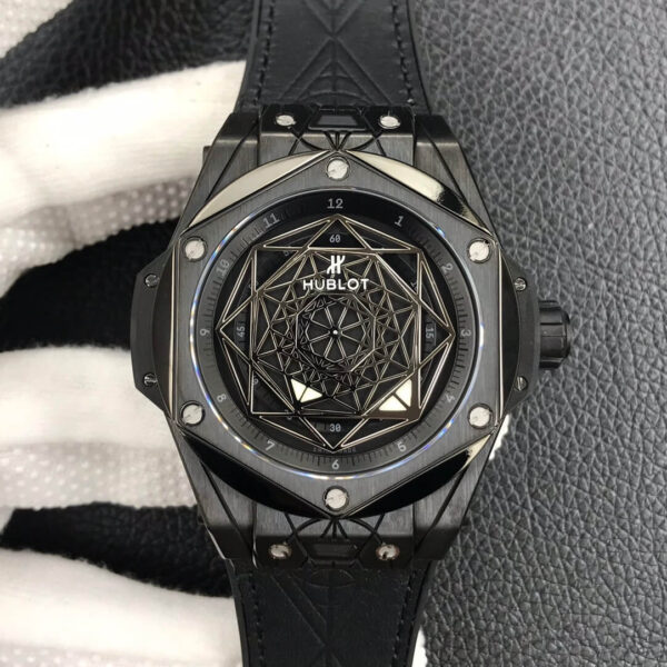 Hublot Big Bang 415.CX.1112.VR.MXM18 WWF Factory Hot Replica Watches Black Case - Hot Replica Watches