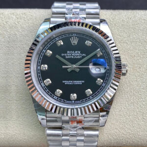 Rolex Datejust M126334-0012 GM Factory Hot Replica Watches Diamond Black Dial - Hot Replica Watches