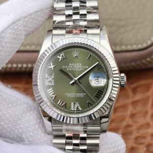Rolex Datejust GM Factory Hot Replica Watches Green Dial - Hot Replica Watches