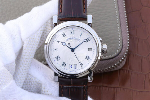Breguet Marine 5817ST/12/5V8 Hot Replica Watches Brown Strap - Hot Replica Watches