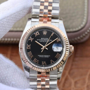 Rolex Datejust 116231 GM Factory Hot Replica Watches Black Dial - Hot Replica Watches