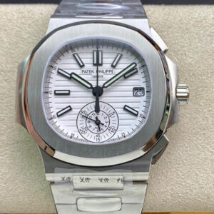 Patek Philippe Nautilus 5980/1A-019 3K Factory Hot Replica Watches Steel Strap - Hot Replica Watches