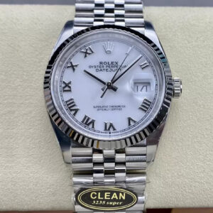Rolex Datejust M126234-0025 Clean Factory Hot Replica Watches White Dial - Hot Replica Watches