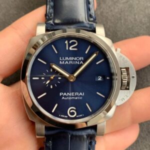 Panerai Luminor PAM01393 VS Factory Hot Replica Watches Blue Strap - Hot Replica Watches