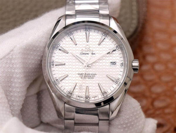 Omega Seamaster 231.10.42.21.02.006 VS Factory Hot Replica Watches White Dial - Hot Replica Watches