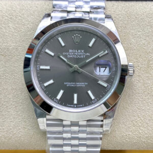 Rolex Datejust M126300-0008 VS Factory Hot Replica Watches Gray Dial - Hot Replica Watches