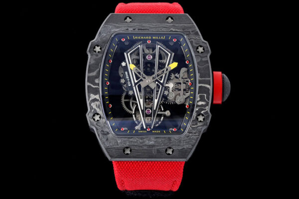 Richard Mille RM27-03 RM Factory Hot Replica Watches Red Strap - Hot Replica Watches