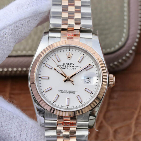 Rolex Datejust M126231-0017 GM Factory Hot Replica Watches White Dial - Hot Replica Watches